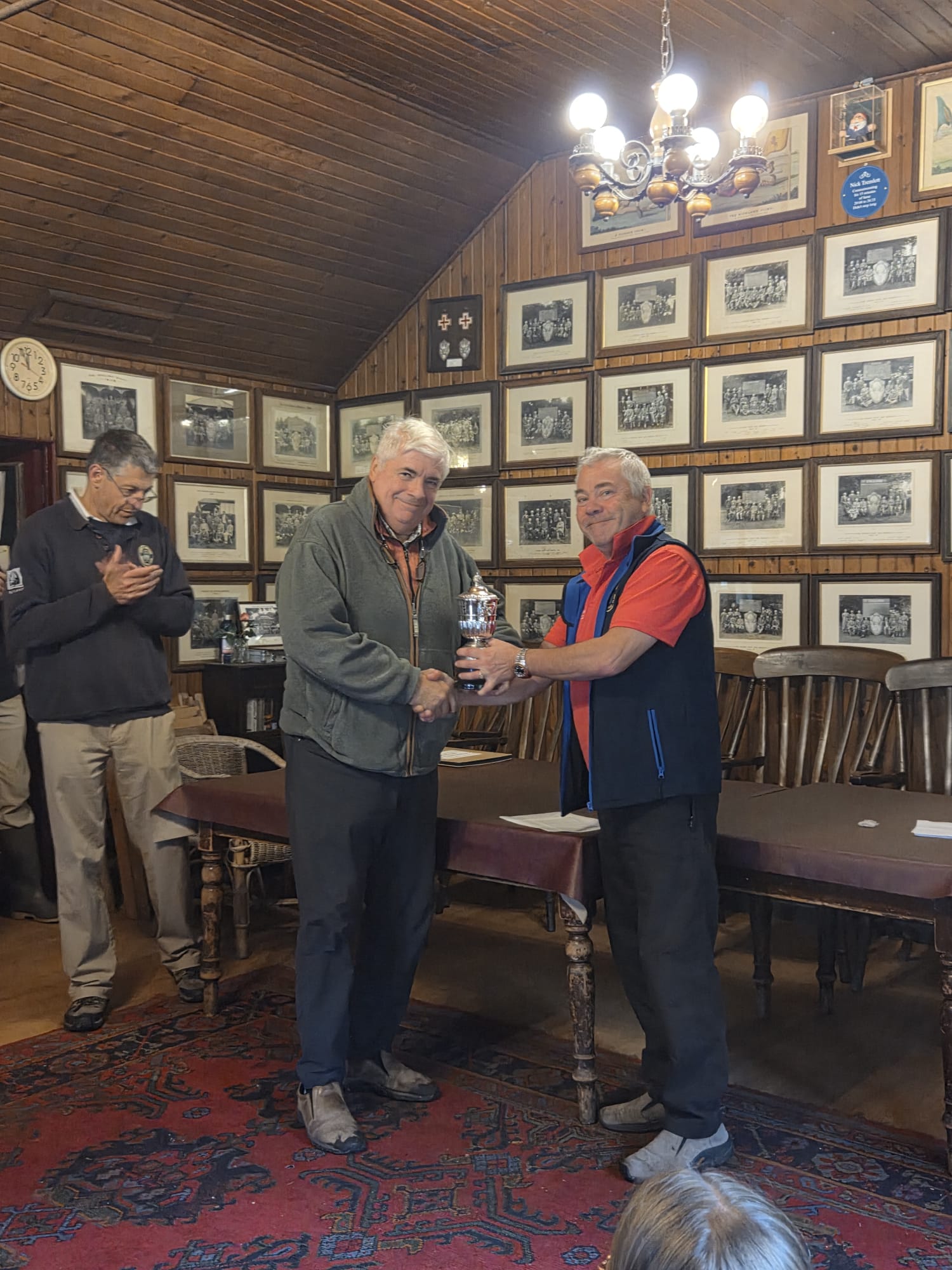 John Webster wins the Irish Cup